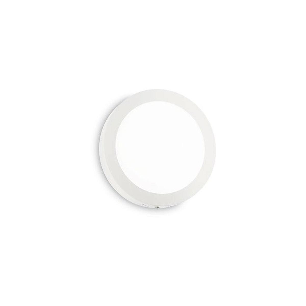 Applique    lumière chaude  UNIVERSAL ROUND blanc, IDEAL LUX