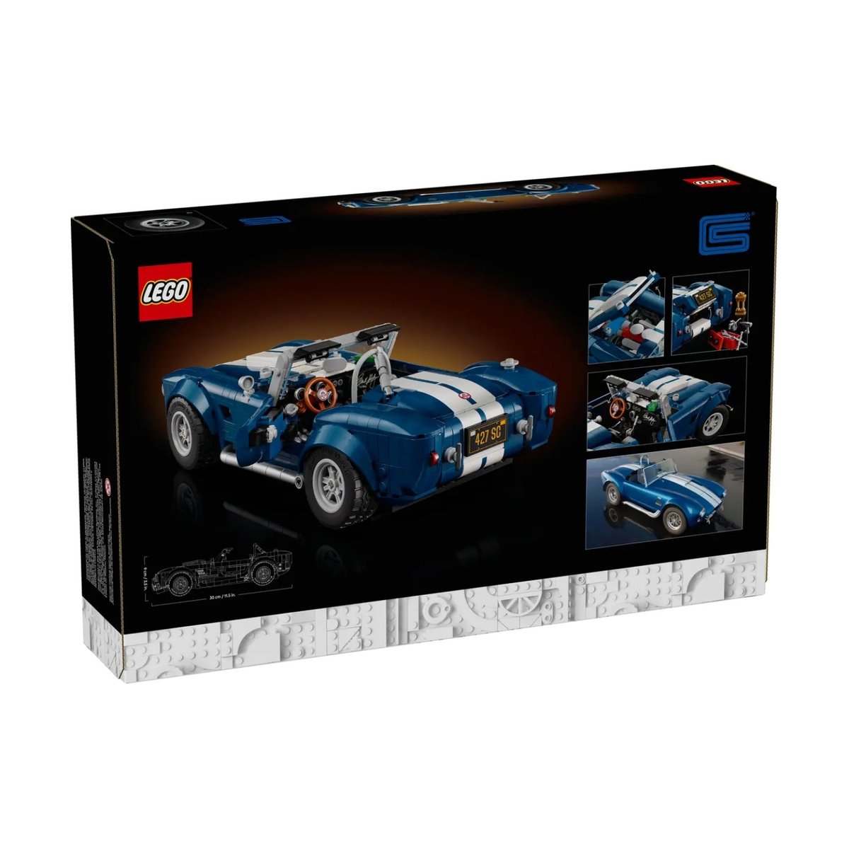 Icons Shelby Cobra 427 S/C multicolore, LEGO