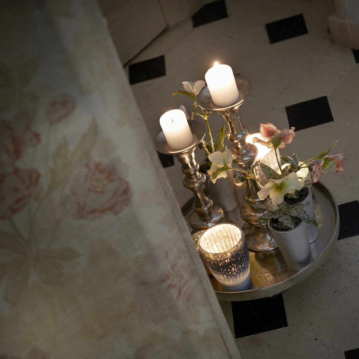 Set de 25 bougies pour lumignon H54 TLIGHT blanc, SIA