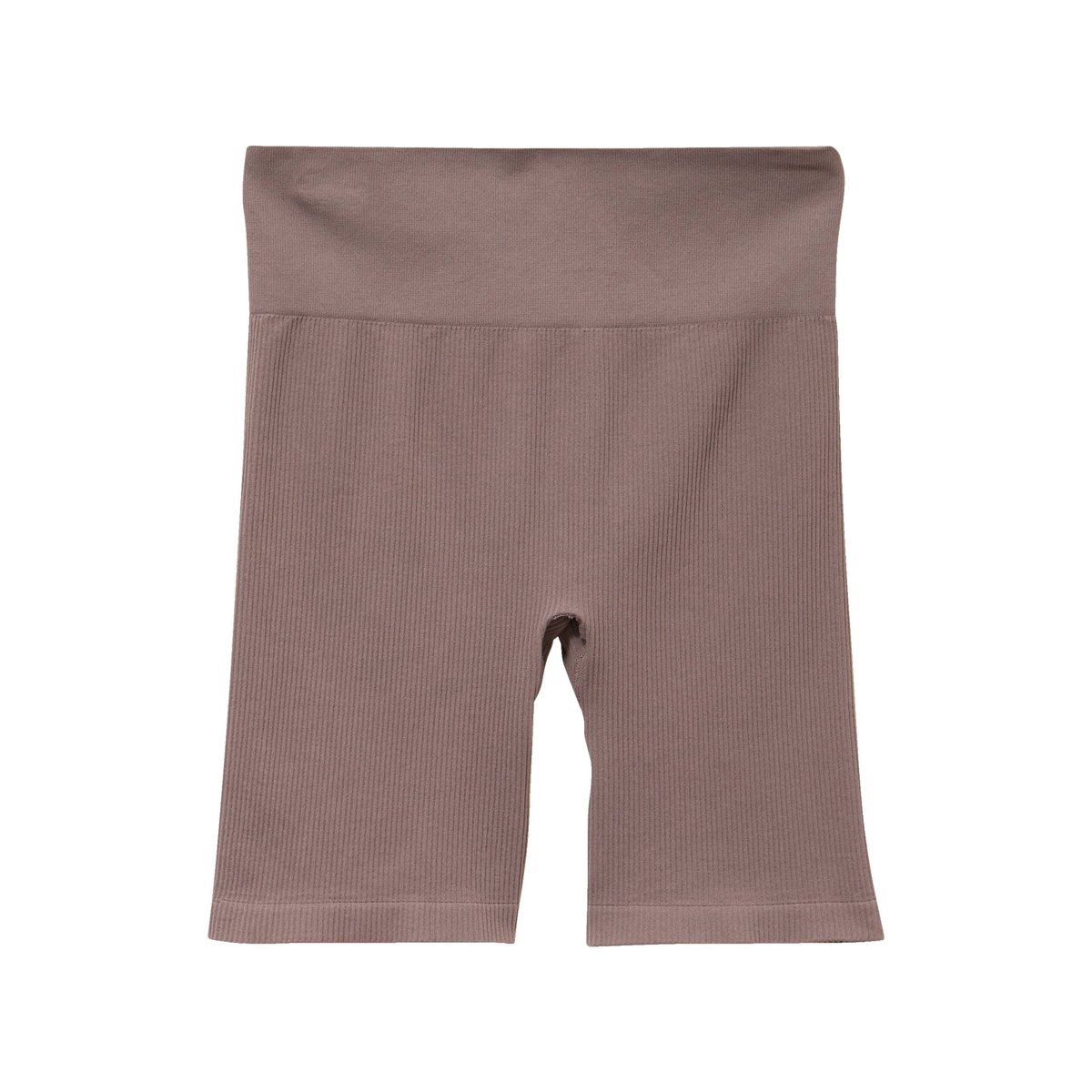 Short cycliste sans couture marron clair, CACHE CACHE