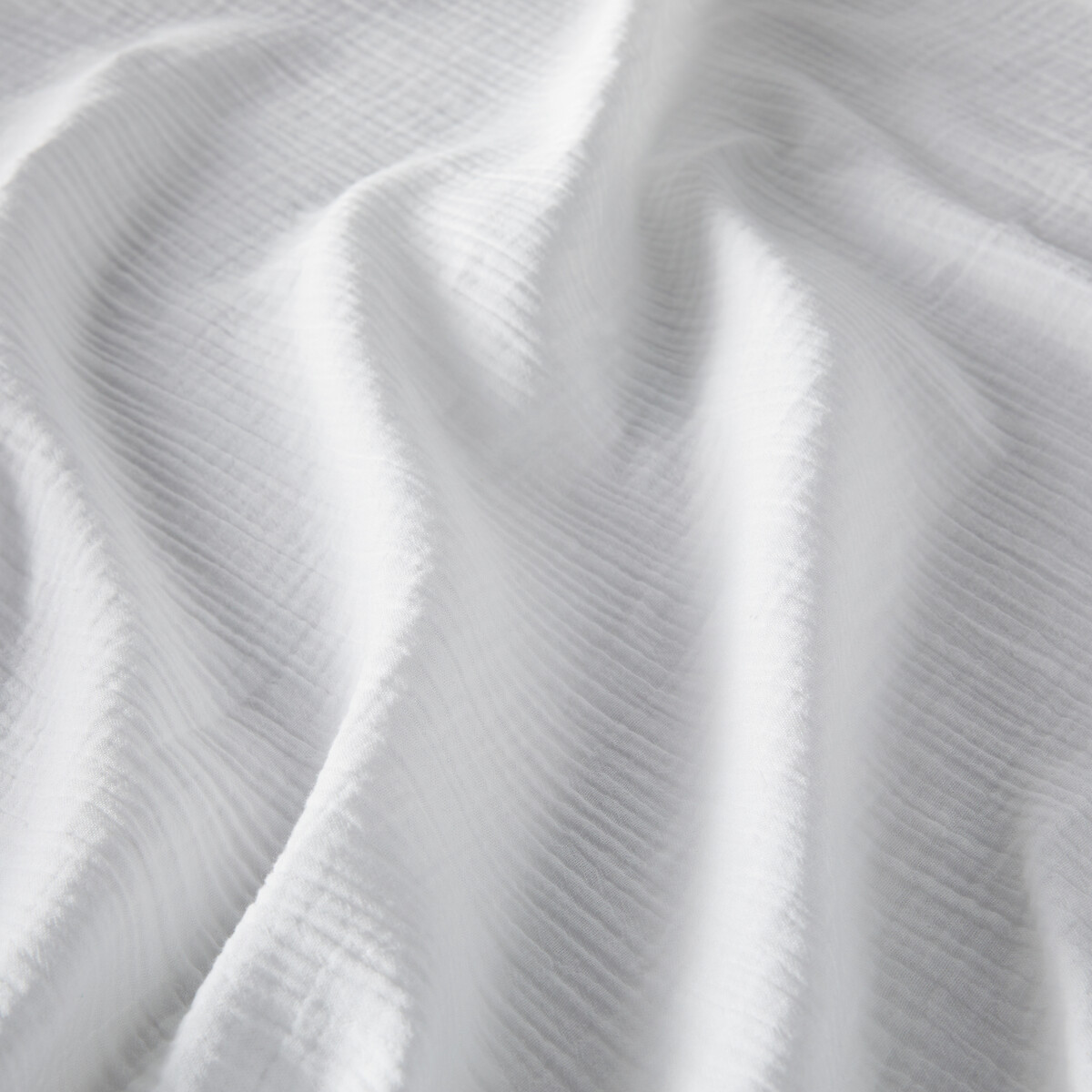 Rideau gaze de coton, oeillets, Kumla blanc, LA REDOUTE INTERIEURS