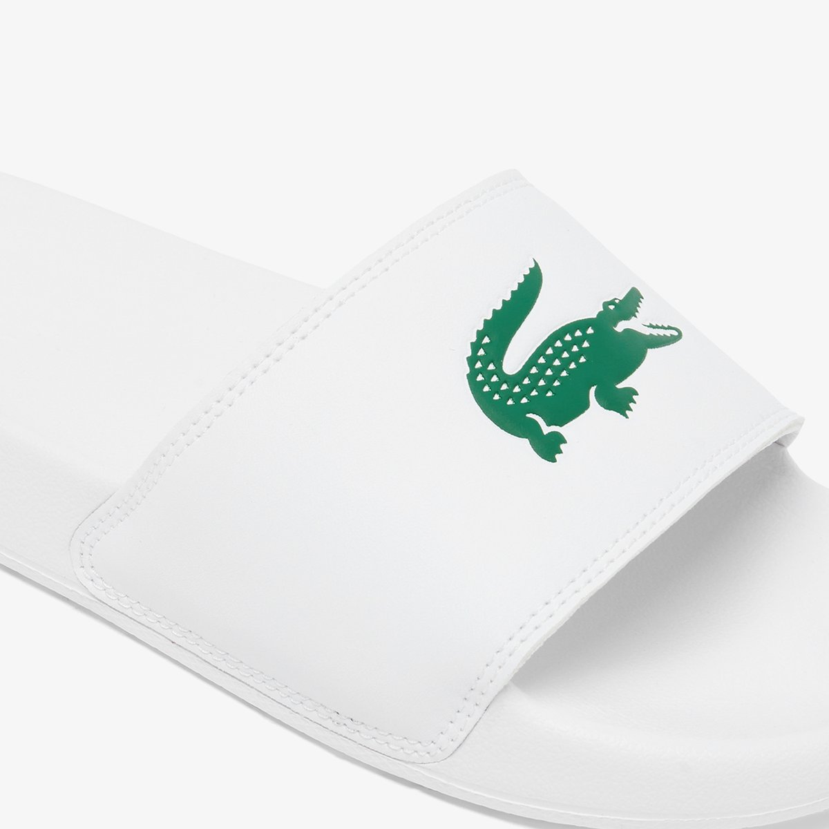 Claquettes Serve Slide 0.0 femme blanc-082, LACOSTE