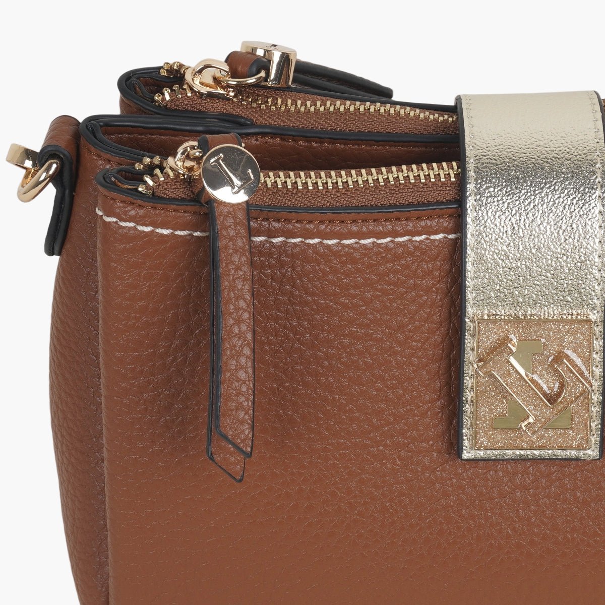 Sac multi poches  Soyan camel, LOLLIPOPS