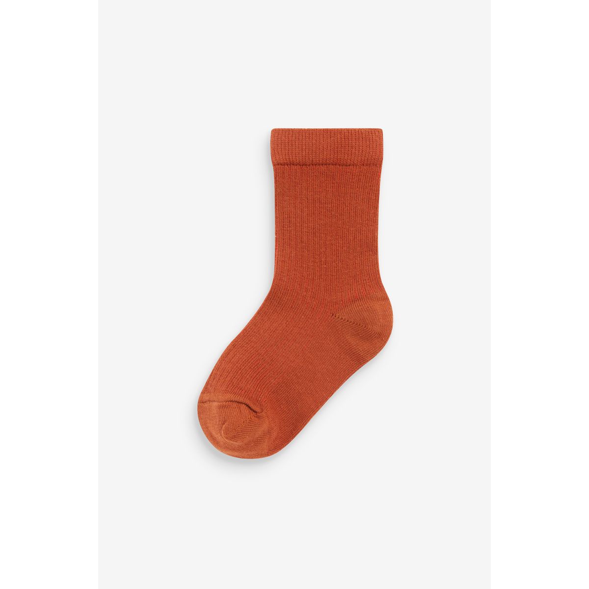 Chaussettes côtelées, lot de 7 paires marron/vert, NEXT