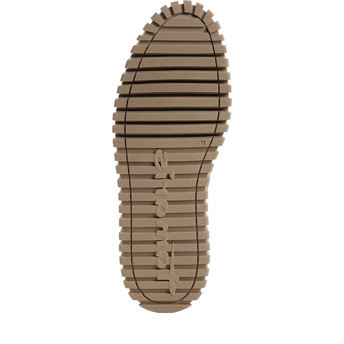 High Top Leather Trainers beige, TAMARIS