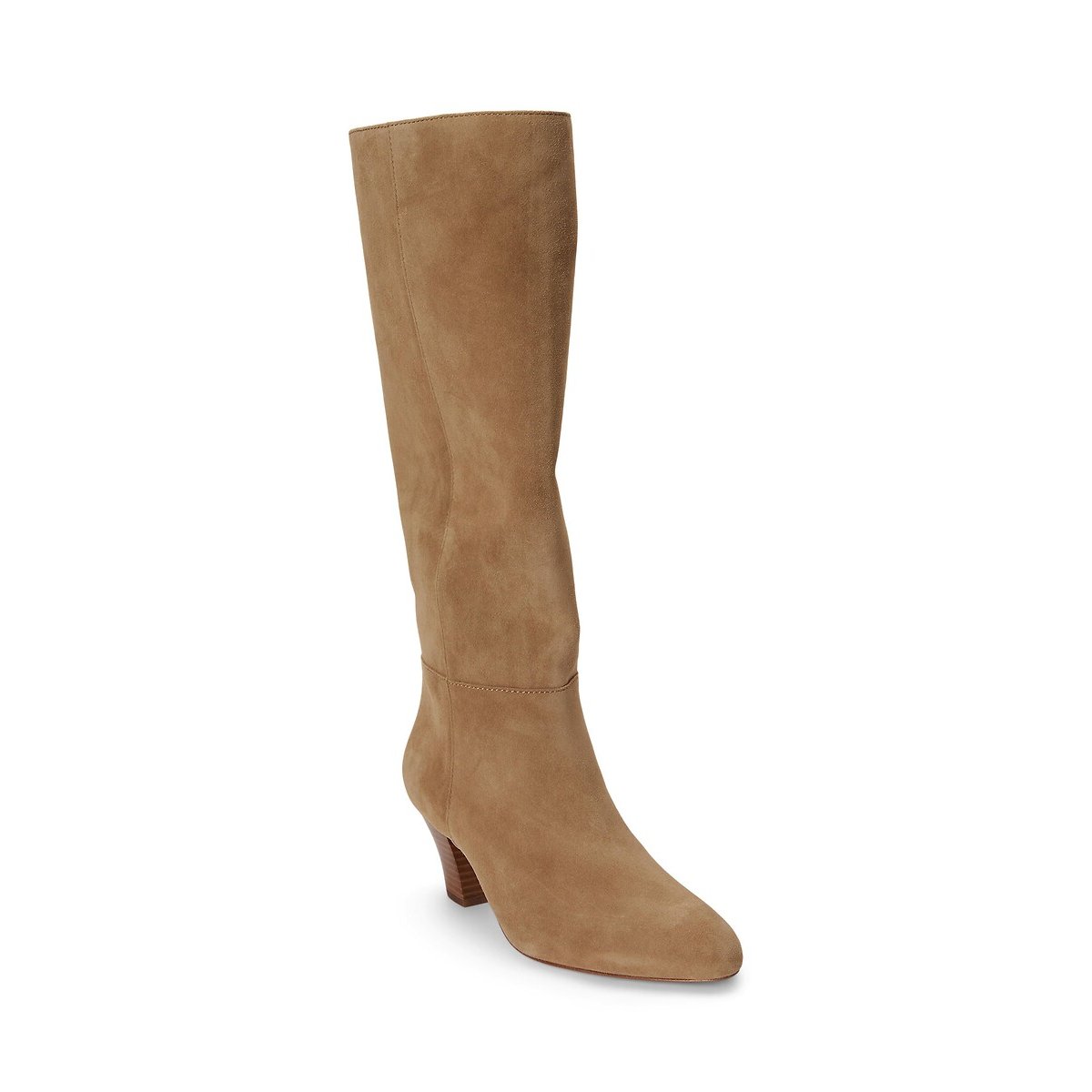 Stiefel mit Absätzen, aus Wildleder, EMERSYN kamel, LAUREN RALPH LAUREN