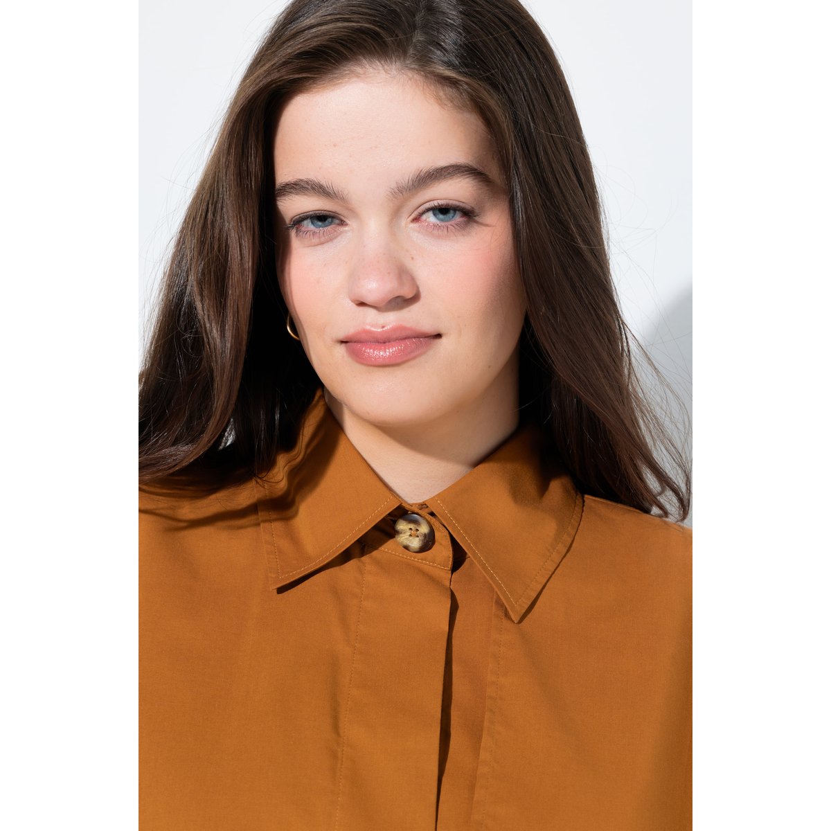 Veste courte et ample esprit trench mangue, ULLA POPKEN