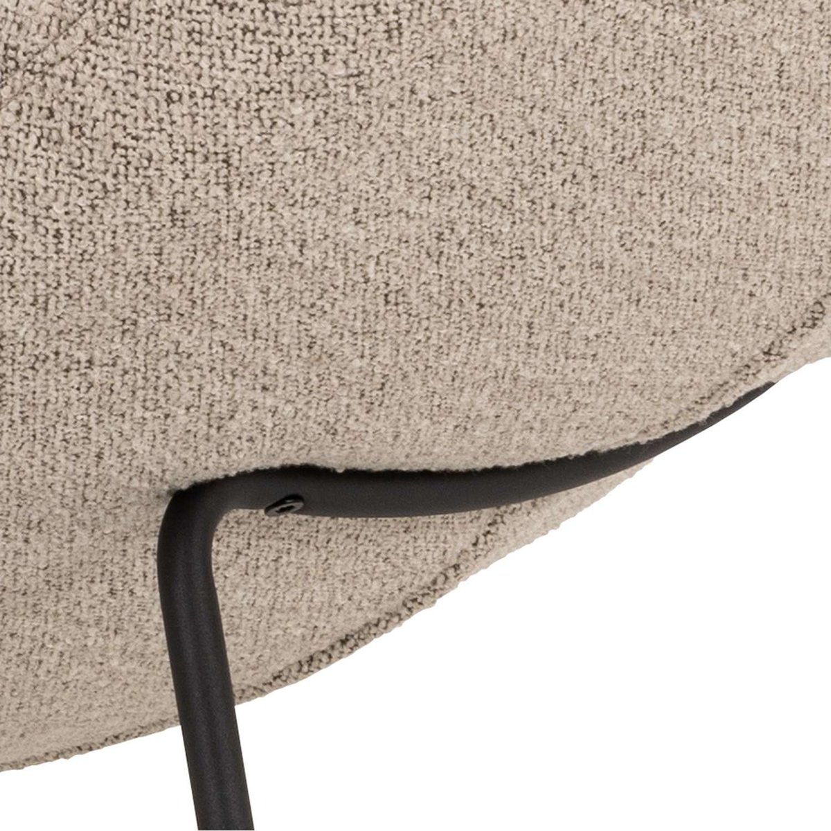 Fauteuil relax en tissu CHAPLIN beige, TOILINUX
