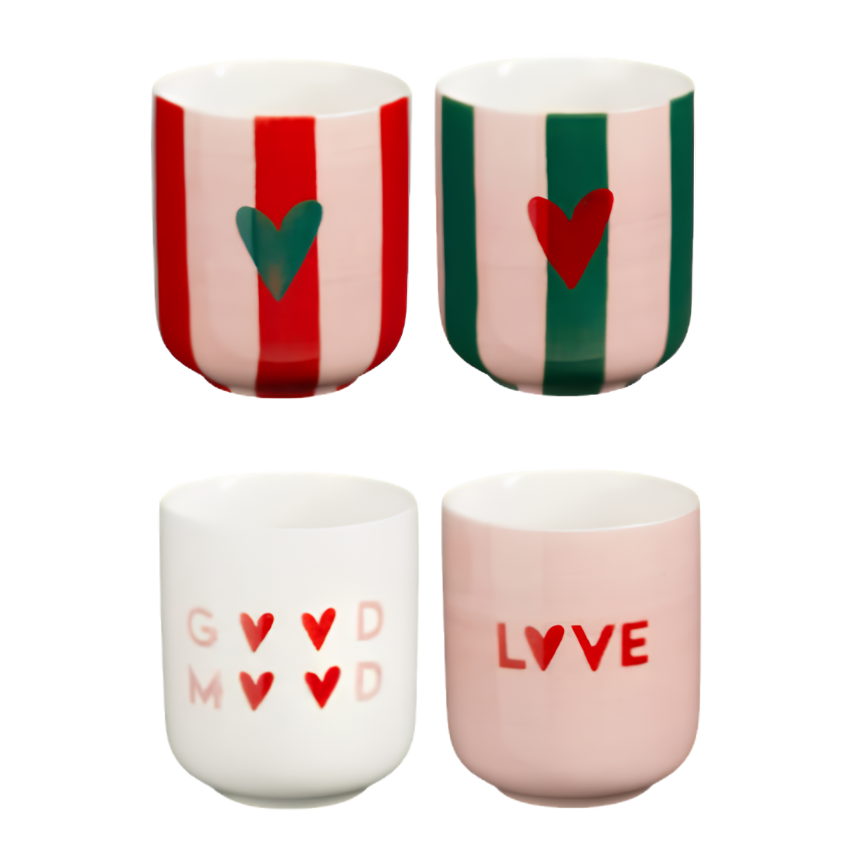 Tasse et soucoupe blanc, MICA DECORATIONS