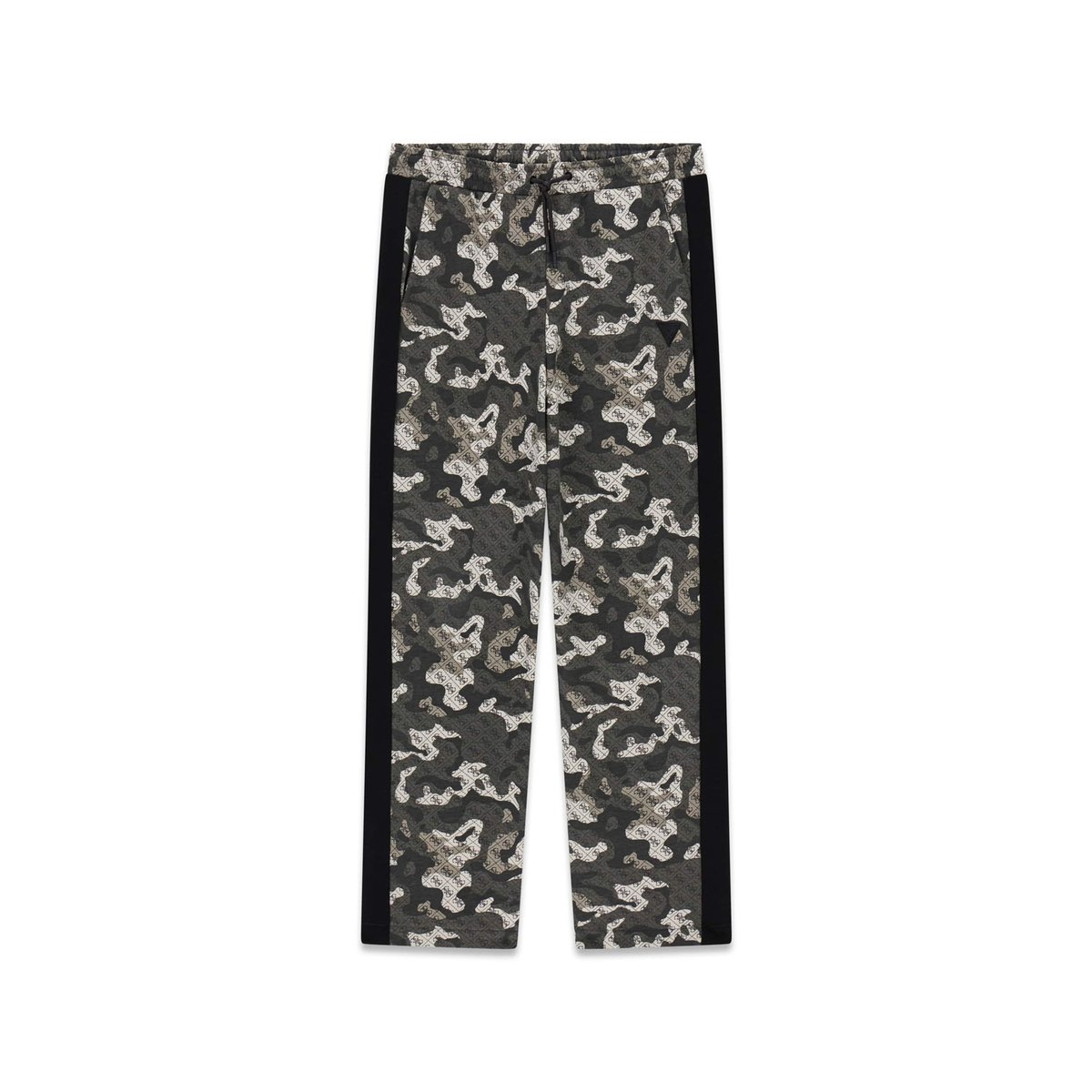 Pantalon Droit À Imprimé Camouflage camouflage, GUESS