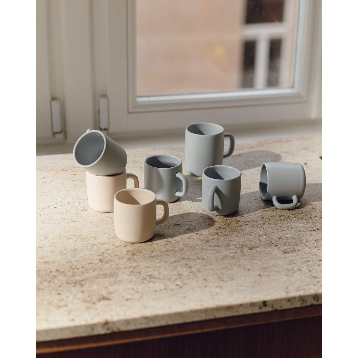 Kubi Mug - 140 ml beige, NOO.MA