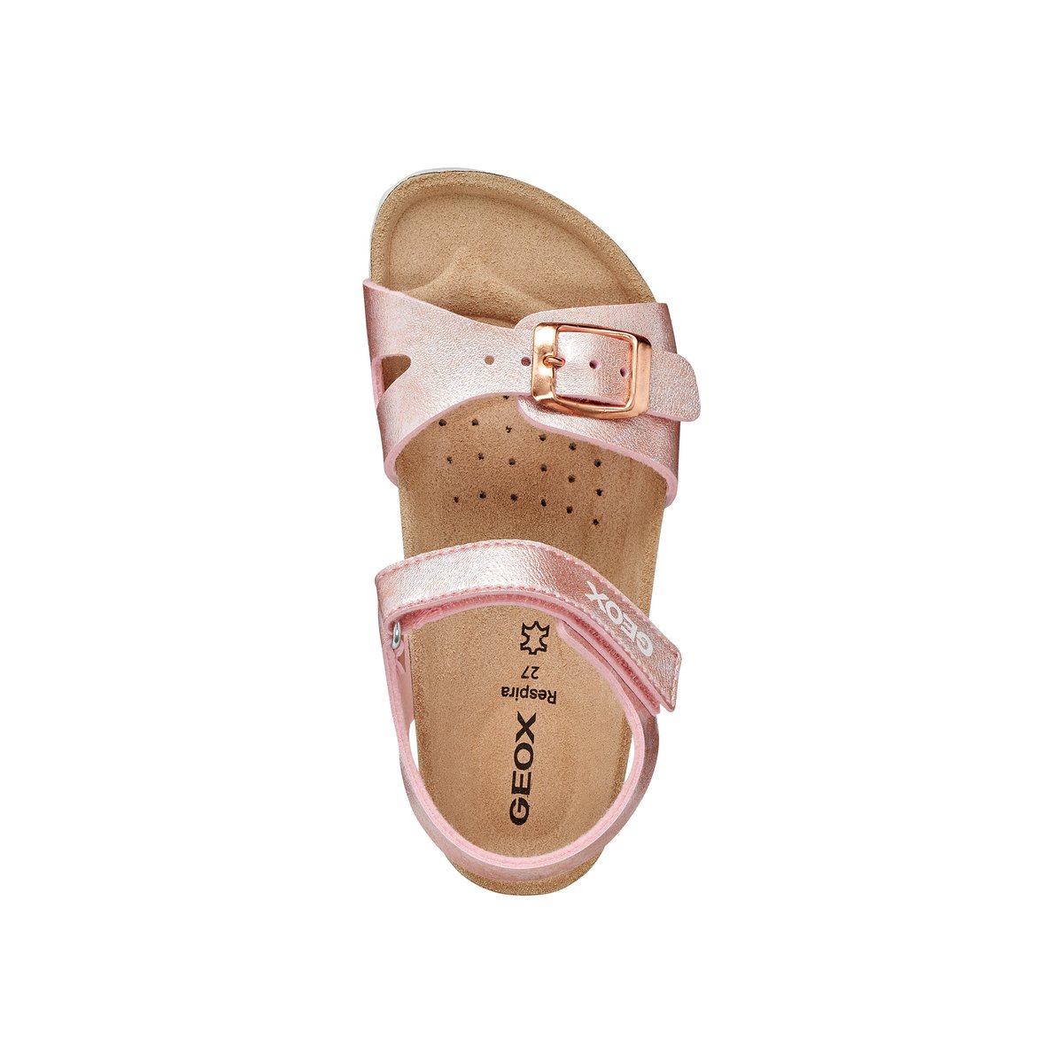 Sandale à Scratch Plate Adriel rose, GEOX