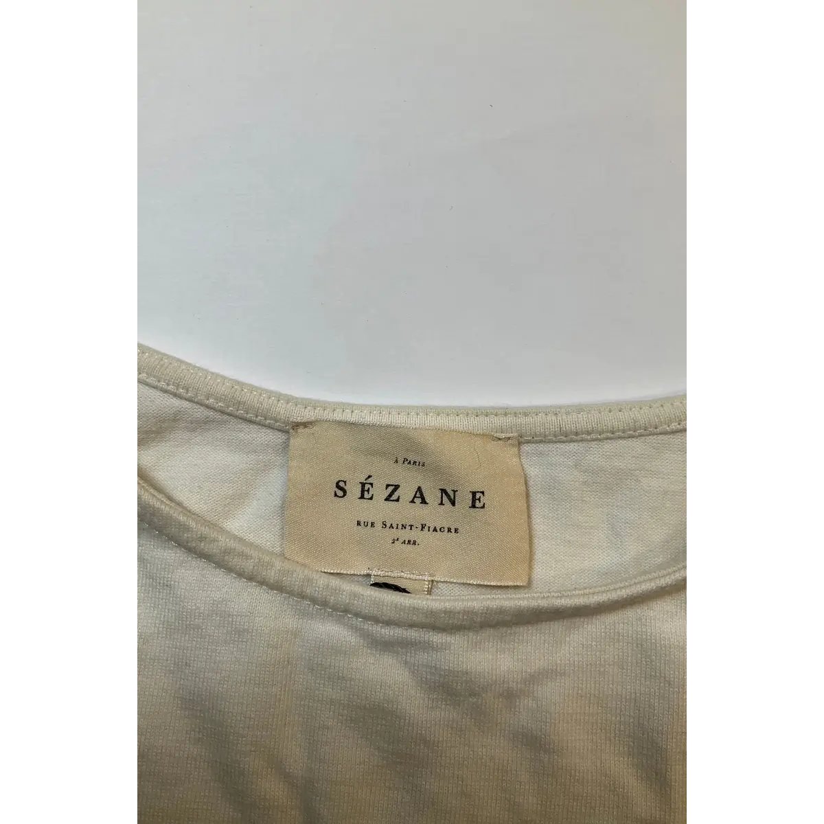 T-shirt - Très Bon État blanc, SEZANE