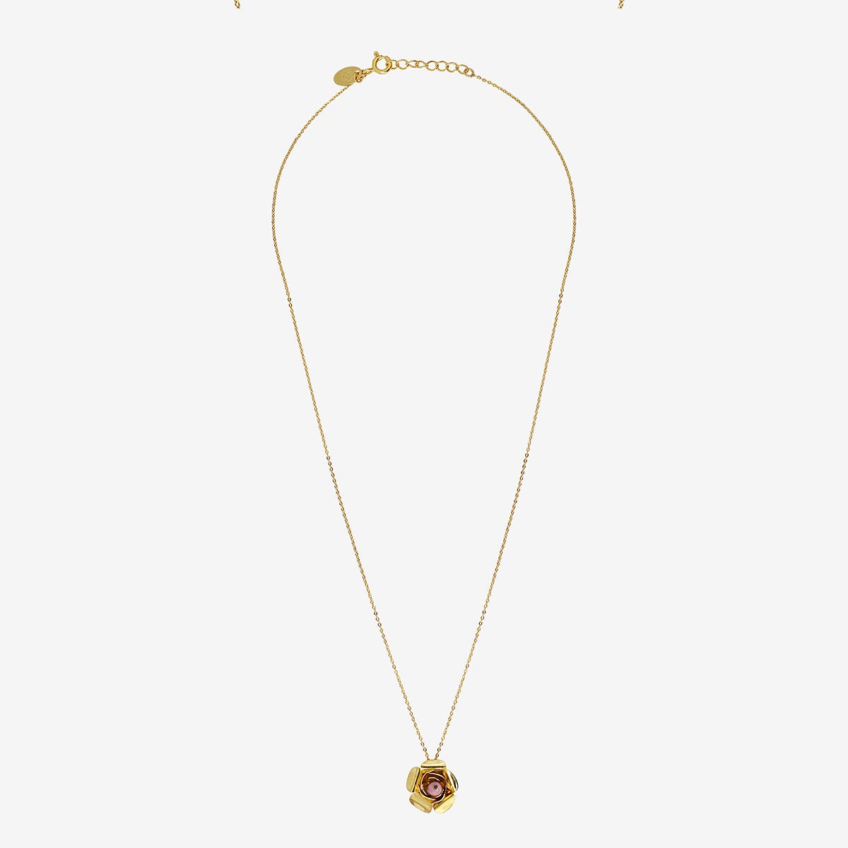 Collier frida rhodochrosite rose, CAROLINE NAJMAN