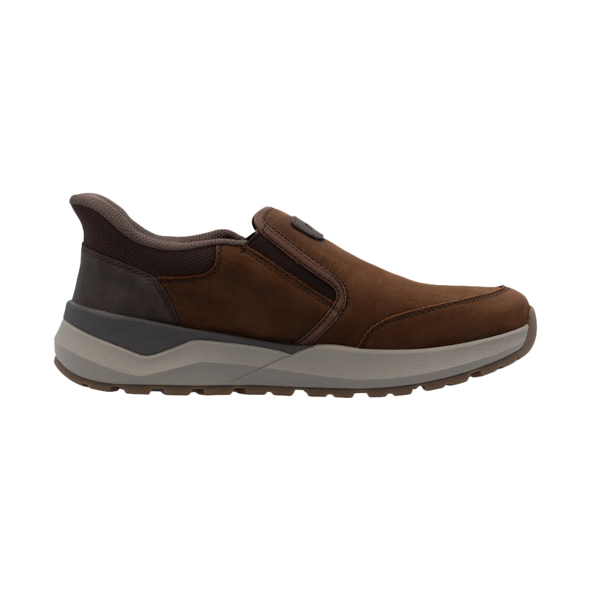 Basket Basse Cuir Burlington marron, RIEKER