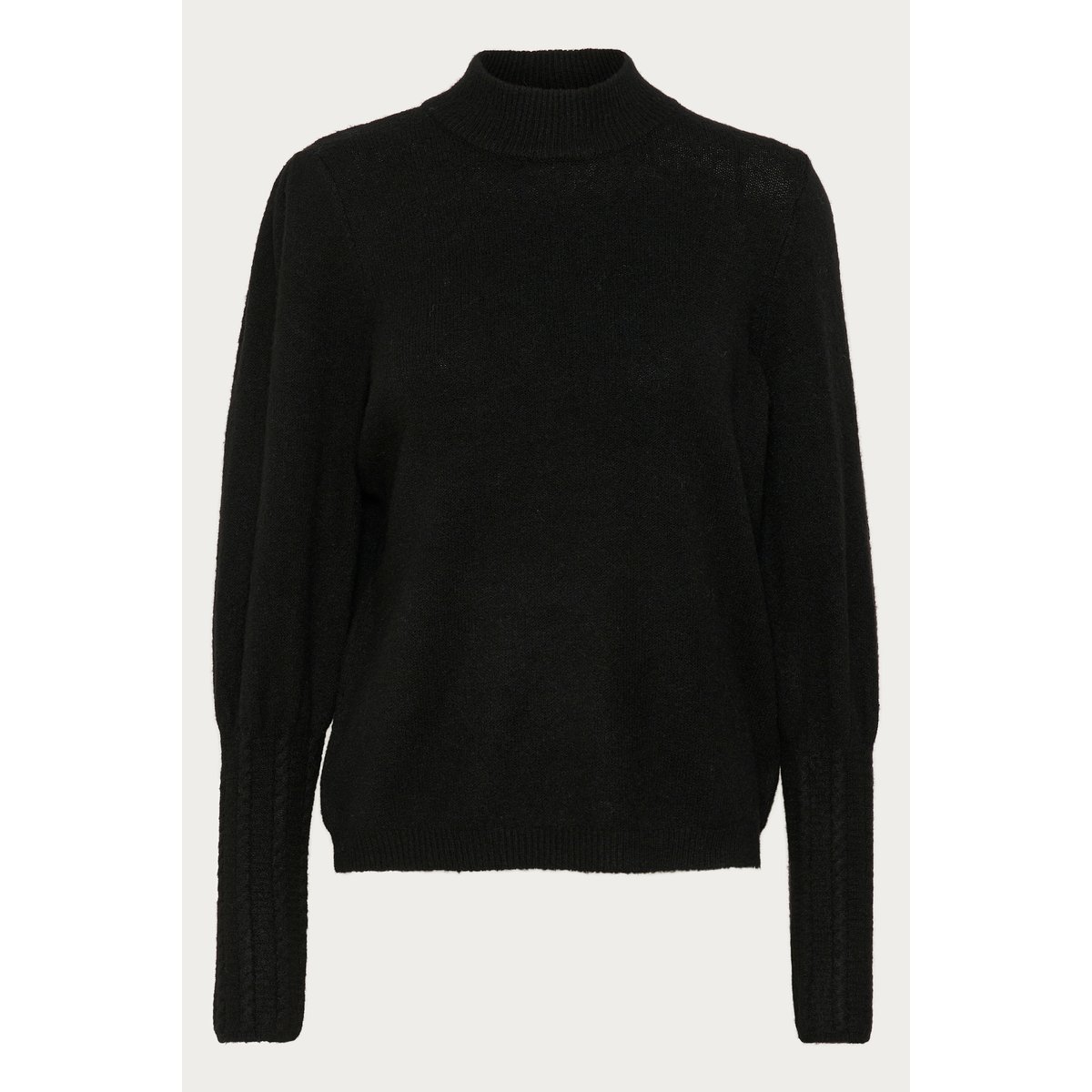 Knitted pullover noir black deep, KAFFE
