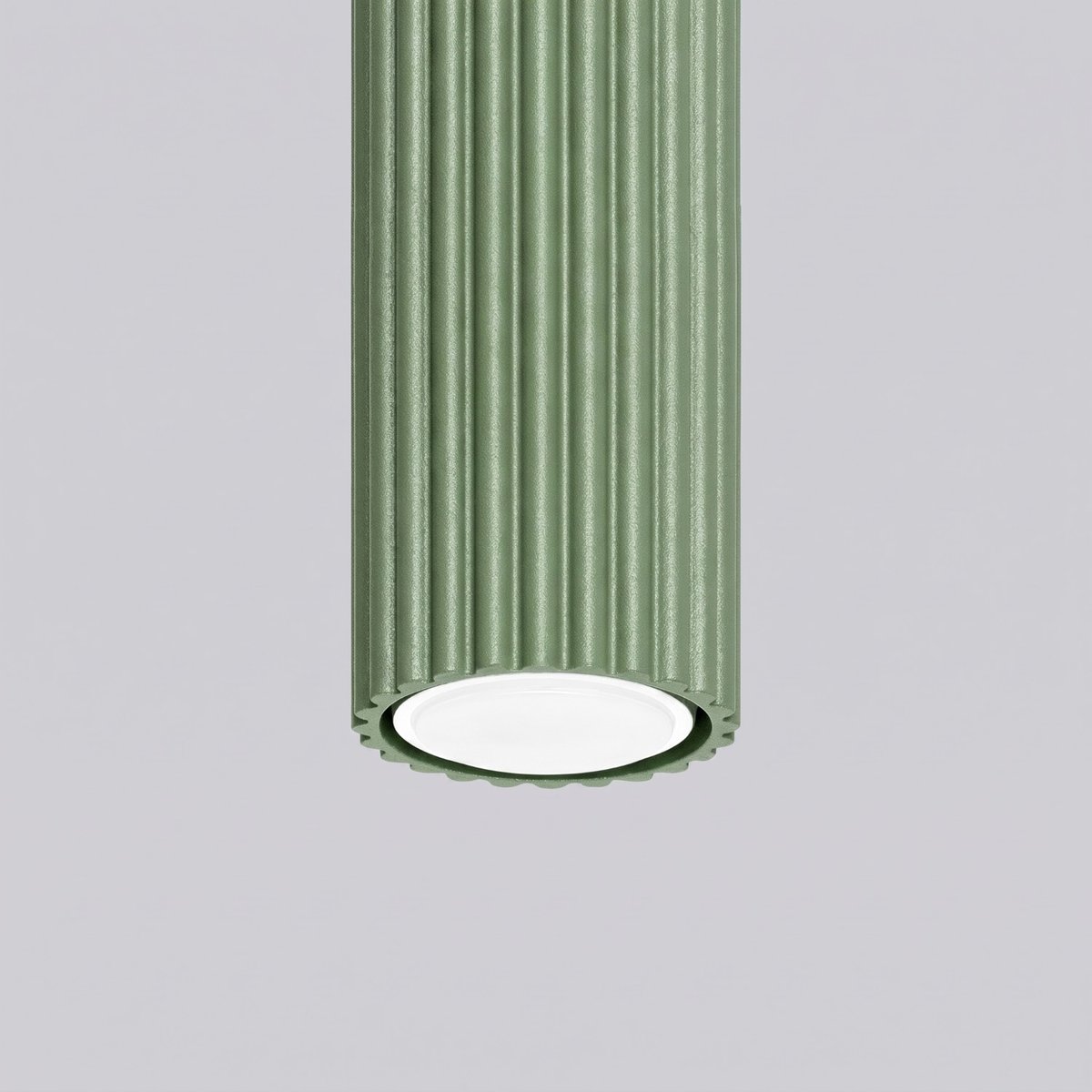 Plafonnier Aluminium Sauge GU10 1 KARBON sauge, EDEN
