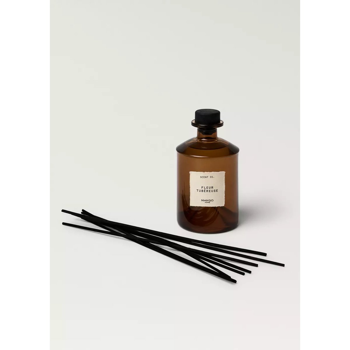 Diffuseur de parfum mikado FLEUR TUBÉROSE 500 ml marron, MANGO HOME