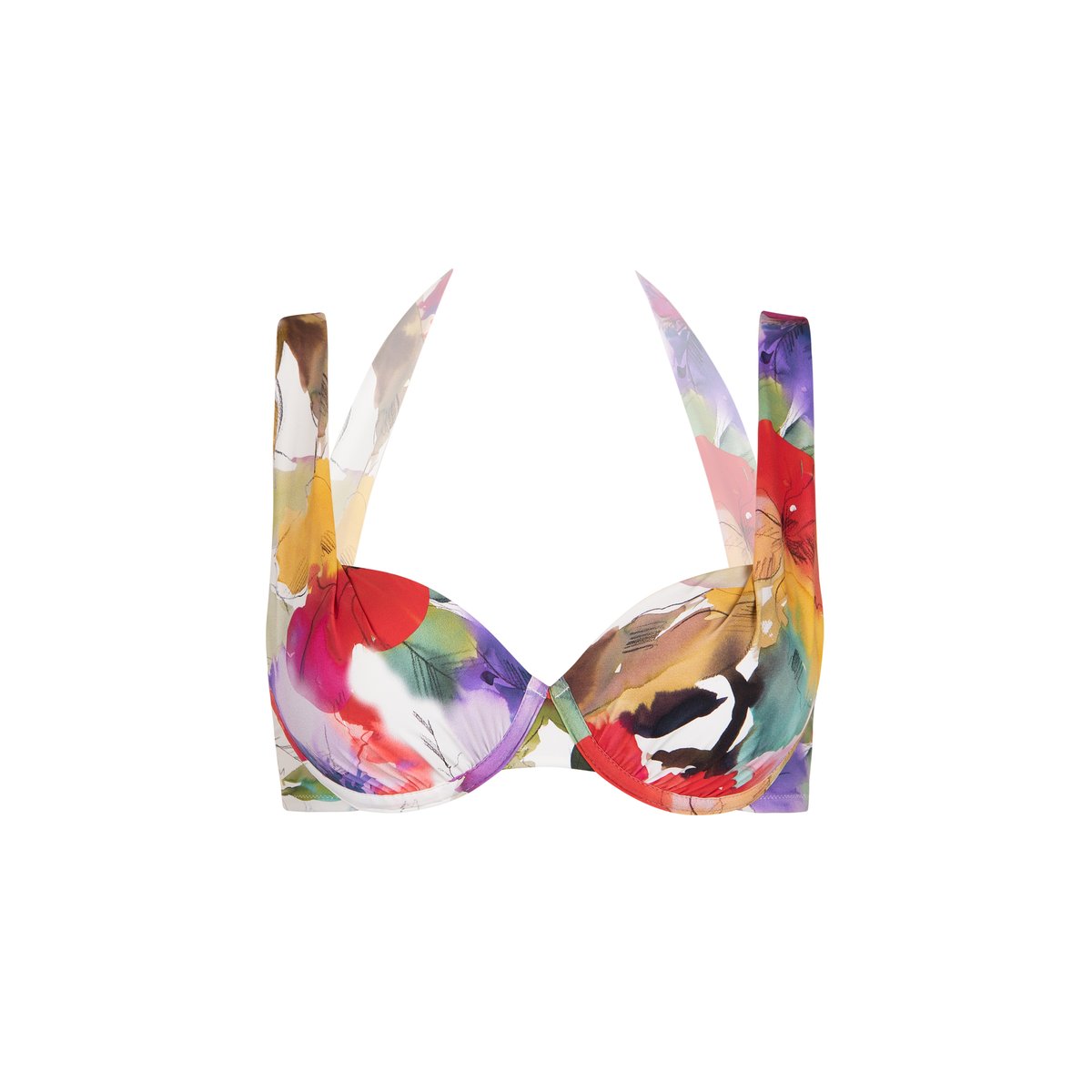 Haut maillot de bain préformé ROMA blanc, LISCA