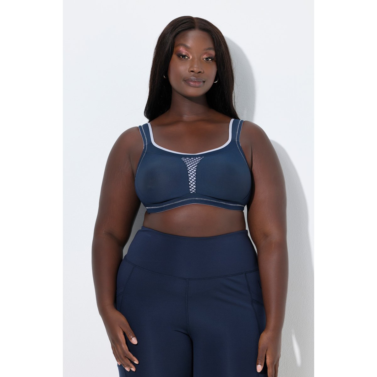 Soutien-gorge de sport bleu nuit, ULLA POPKEN