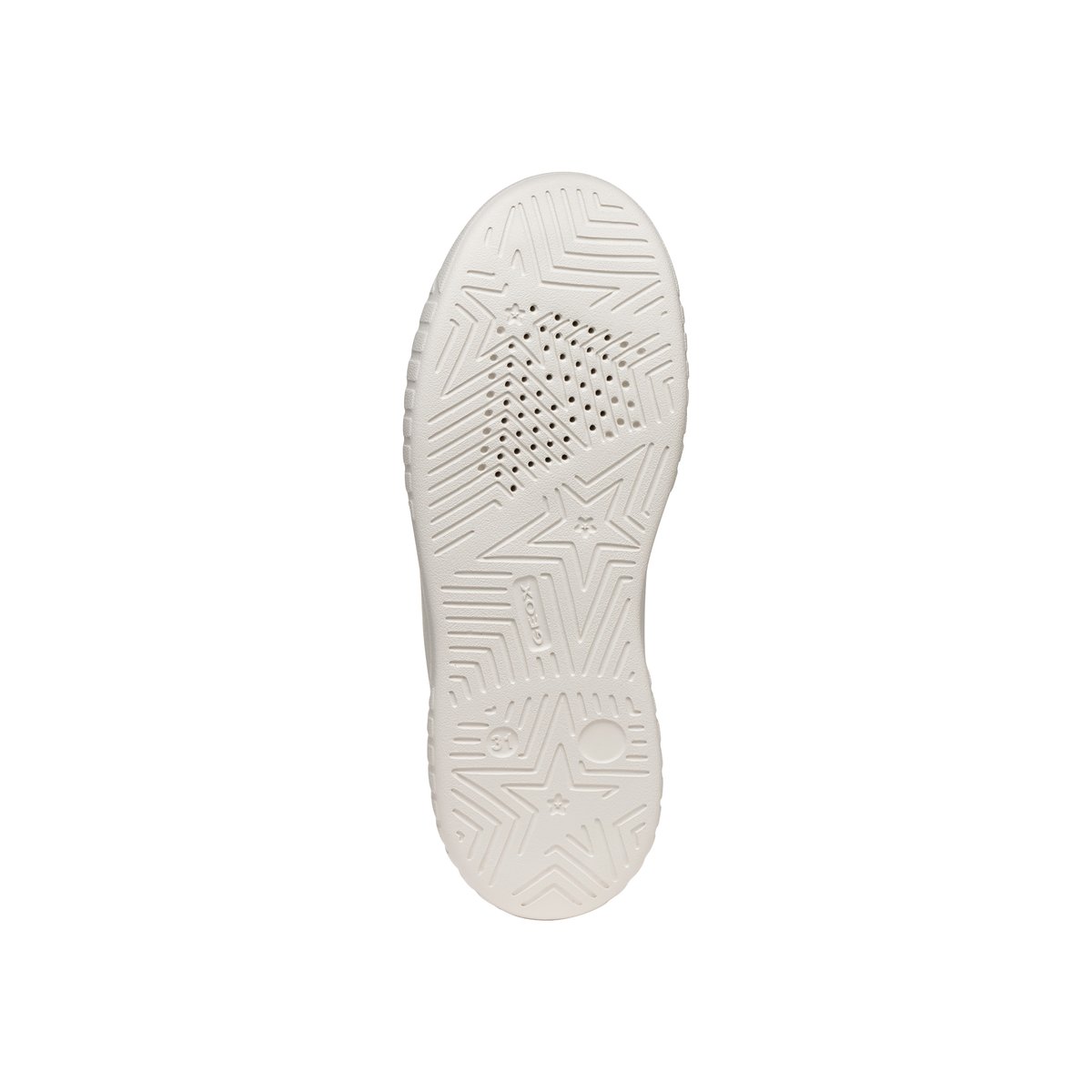 Baskets respirantes Mikiroshi blanc fushia, GEOX
