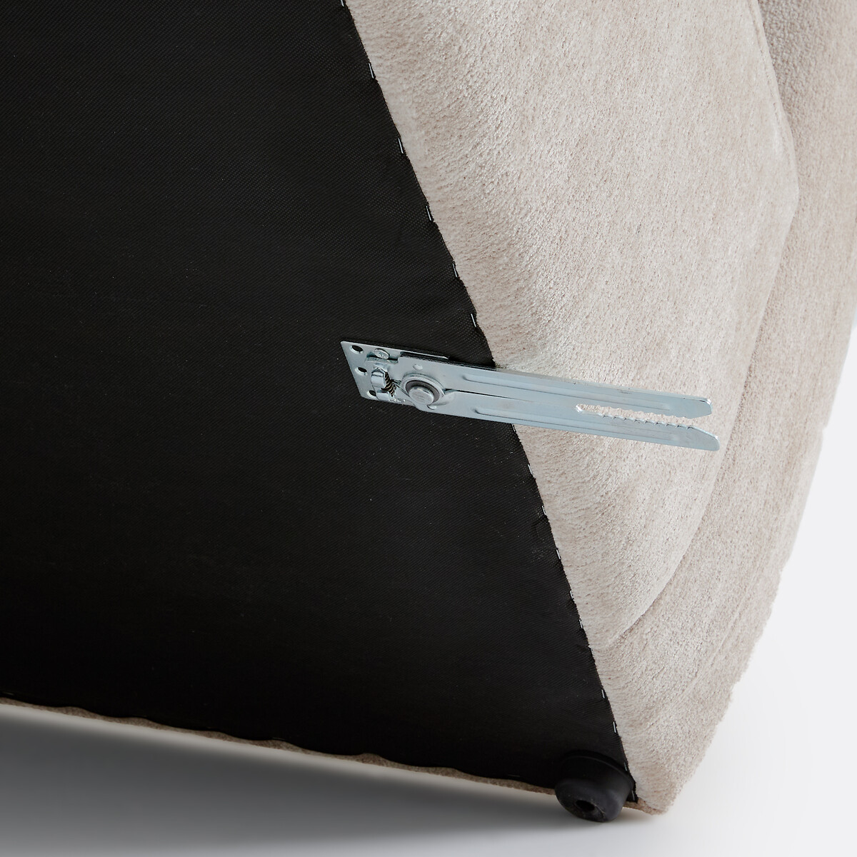 Zitelement voor modulaire bank, jacquard chenille, AMAD parel, LA REDOUTE INTERIEURS