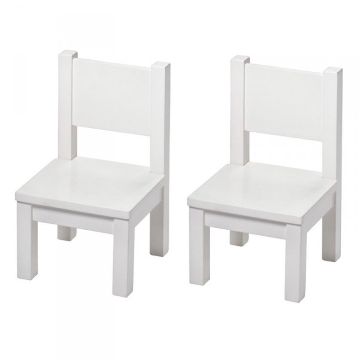 Lot de 2 Ma première chaise Enfant Montessori Gris 1-4 ans blanc, PIOUPIOU ET MERVEILLES