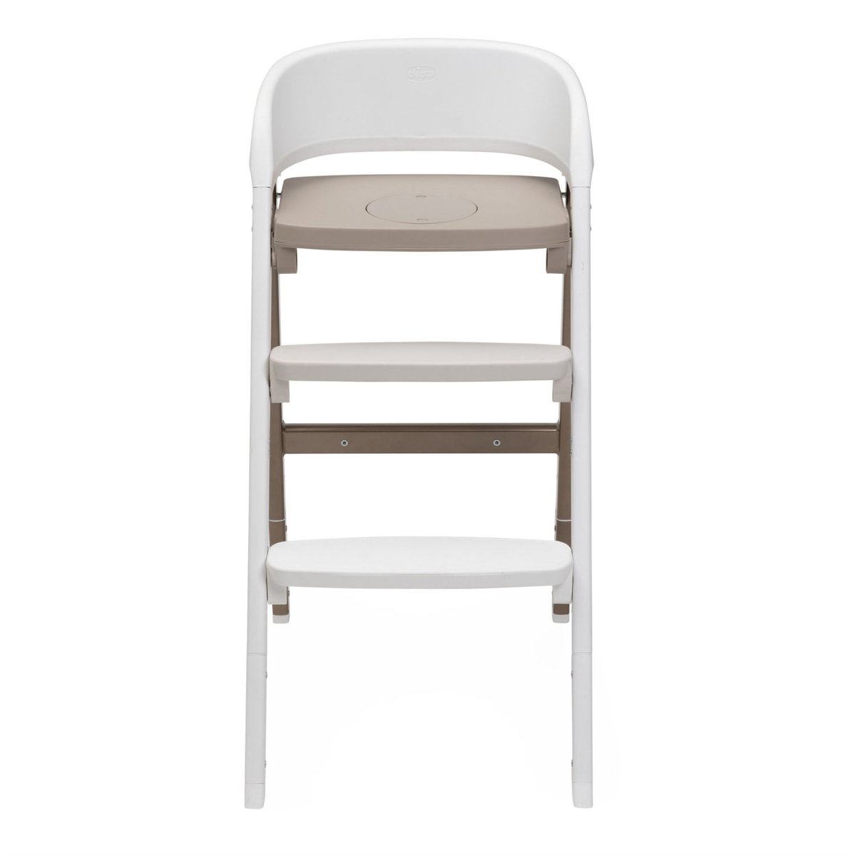 Chaise haute Crescendo Up Pearl Cooper re_lux blanc, CHICCO