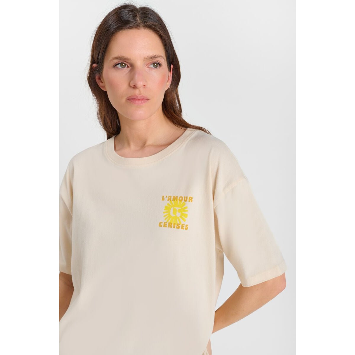 Tee-Shirt ONIRA craie, LE TEMPS DES CERISES