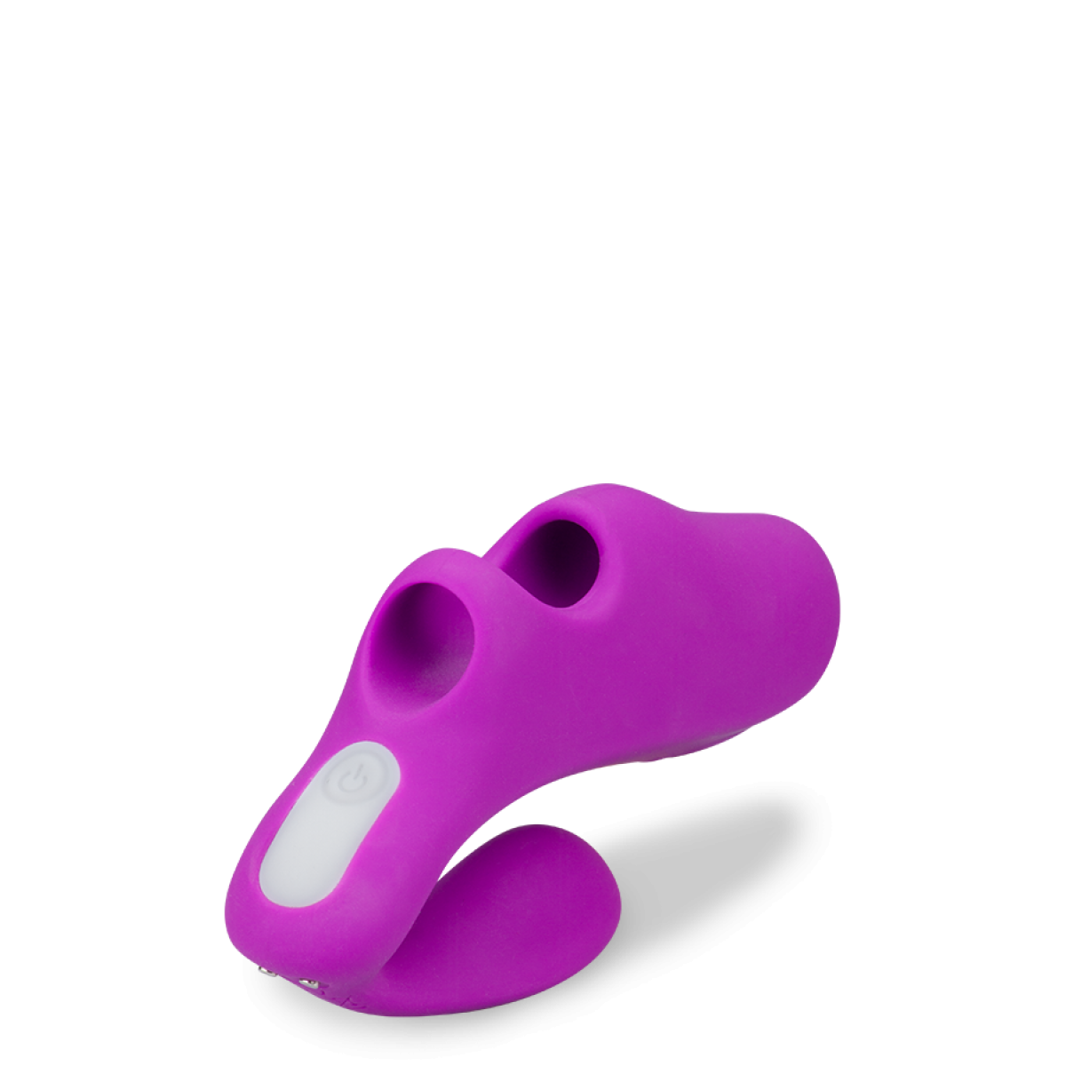 Doigt vibrant télécommandé double stimulation Ginger violet, LOVE AND VIBES
