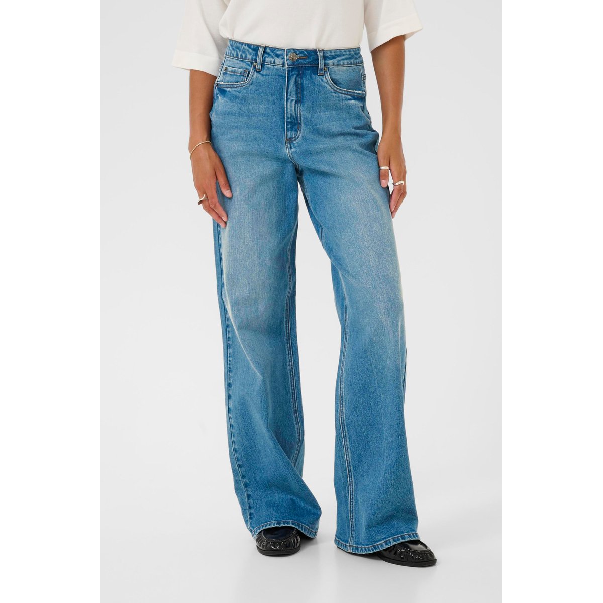 Jeans bleu vintage blue, KAFFE