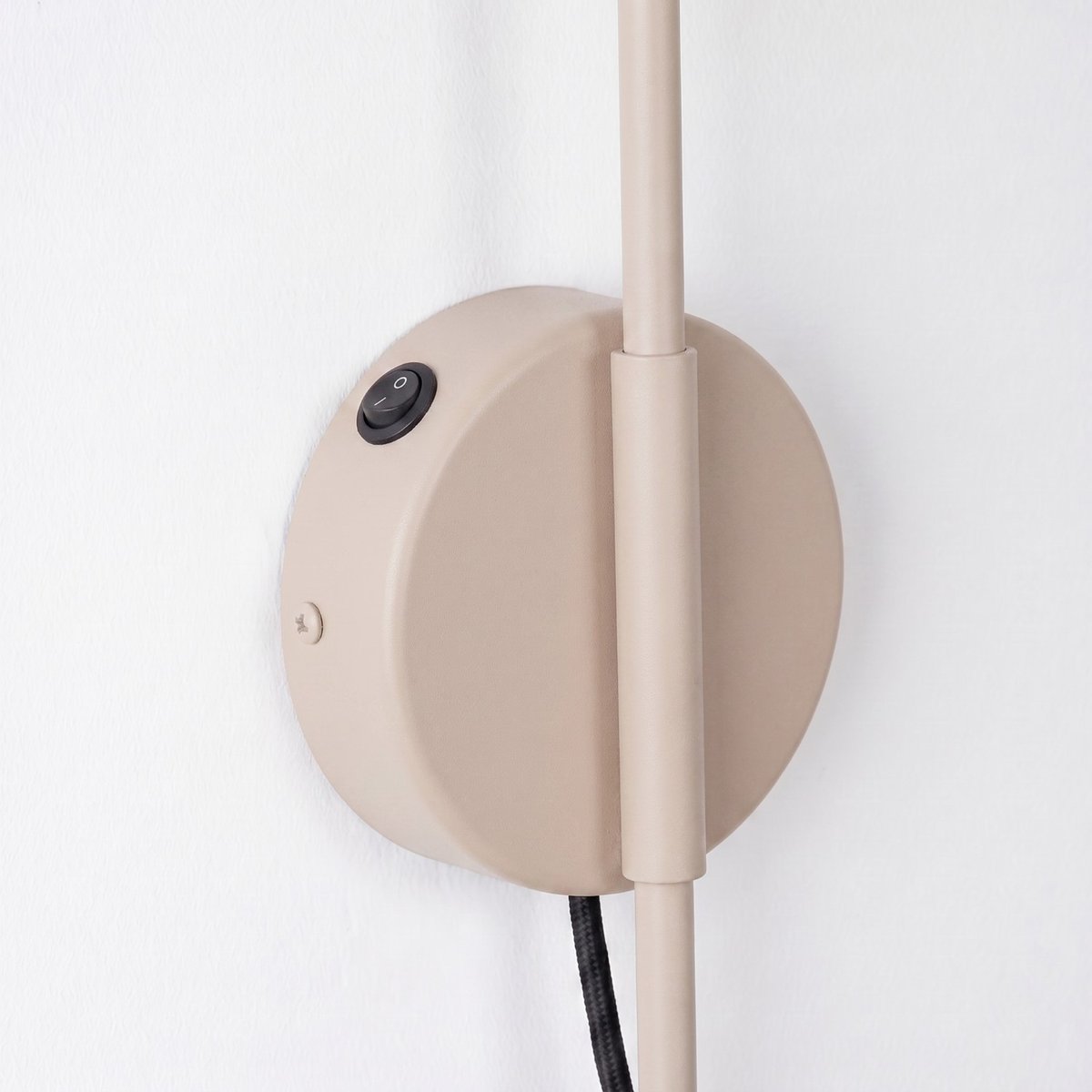 Applique murale Taupe E14 1 Nox taupe, EDEN