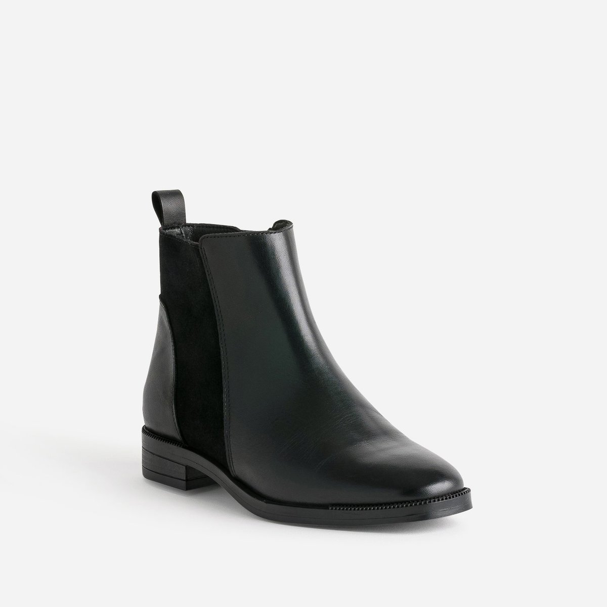 Boots en cuir AXELI noir, ERAM