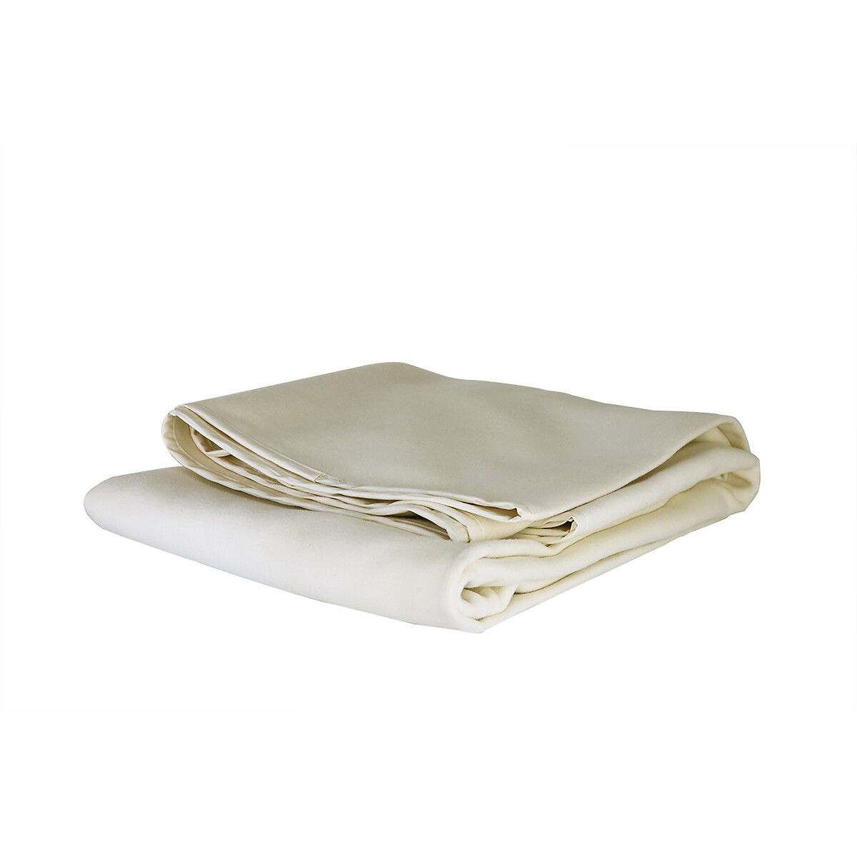 2 Moletons en coton bio pour lits bébé beige clair, EUROPE & NATURE
