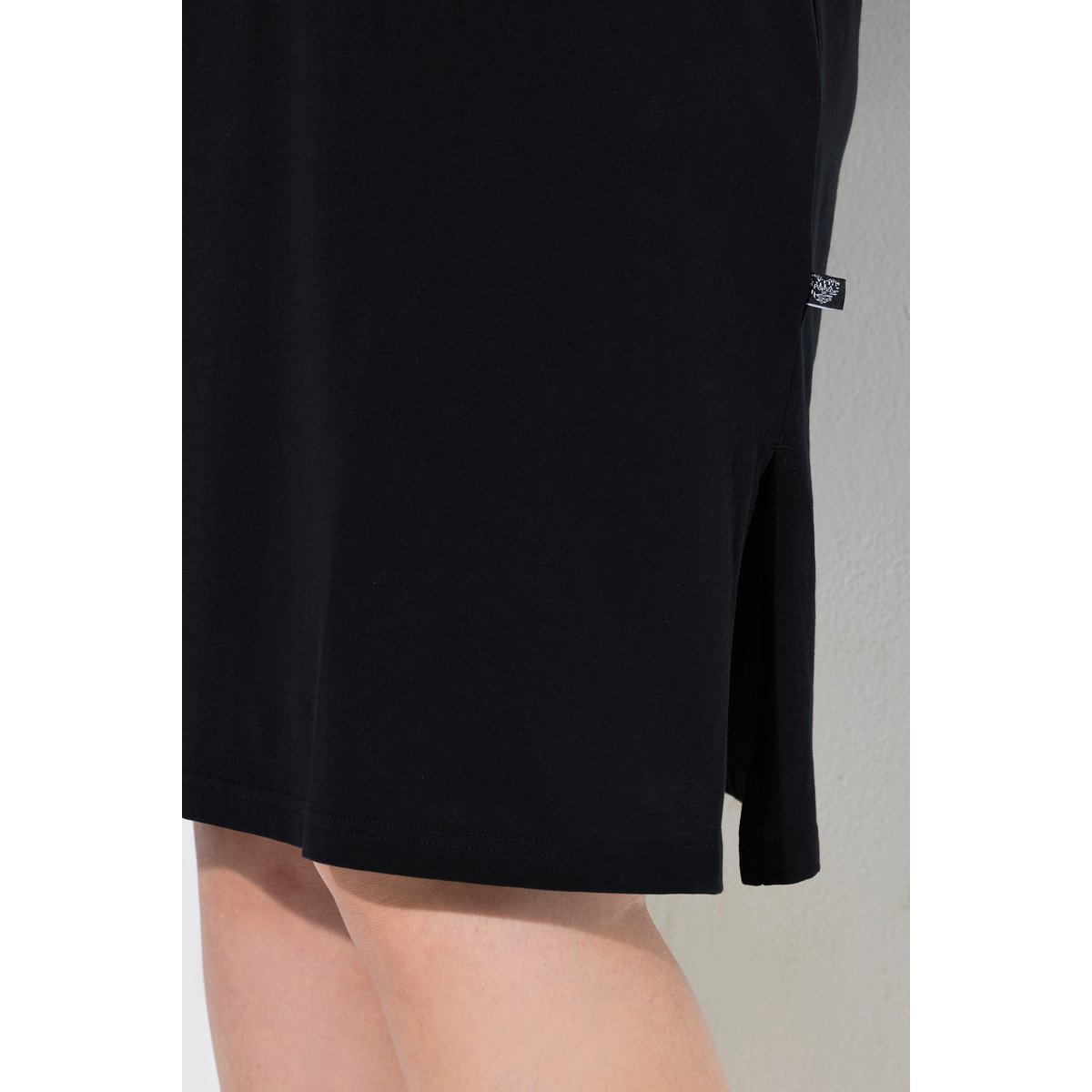 Chemise de nuit / grand T-shirt noir, ULLA POPKEN