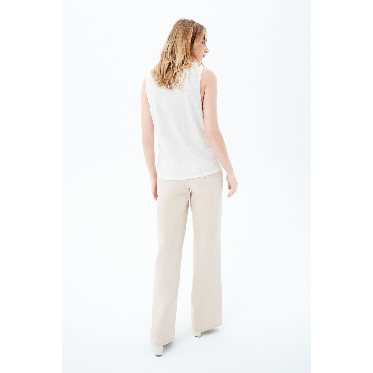 T-shirt TRYM ivoire, CAROLL