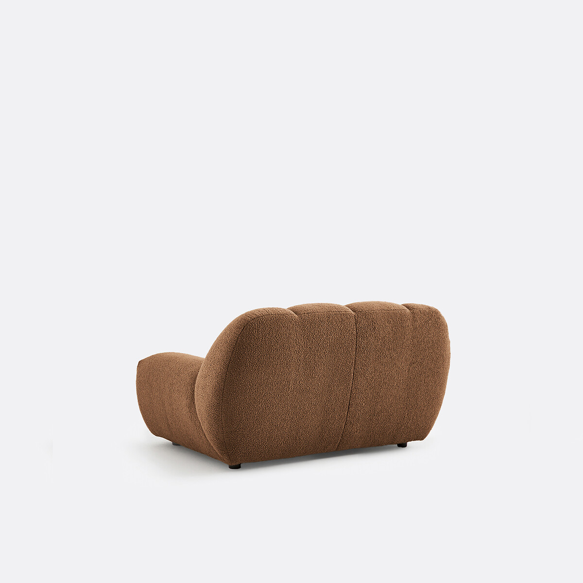 Fauteuil XL, bouclette épaisse, Nuria chocolat, LA REDOUTE INTERIEURS