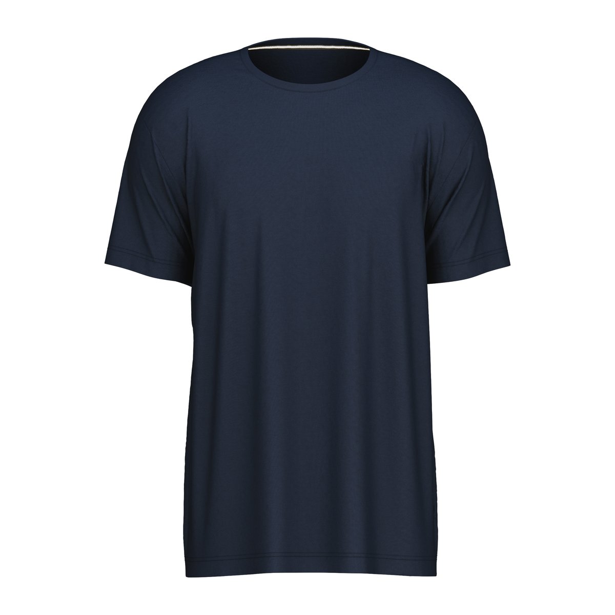 T-Shirt à manches courtes manches courtes Coton REMIX BASIC SLEEP saphir foncé, CALIDA