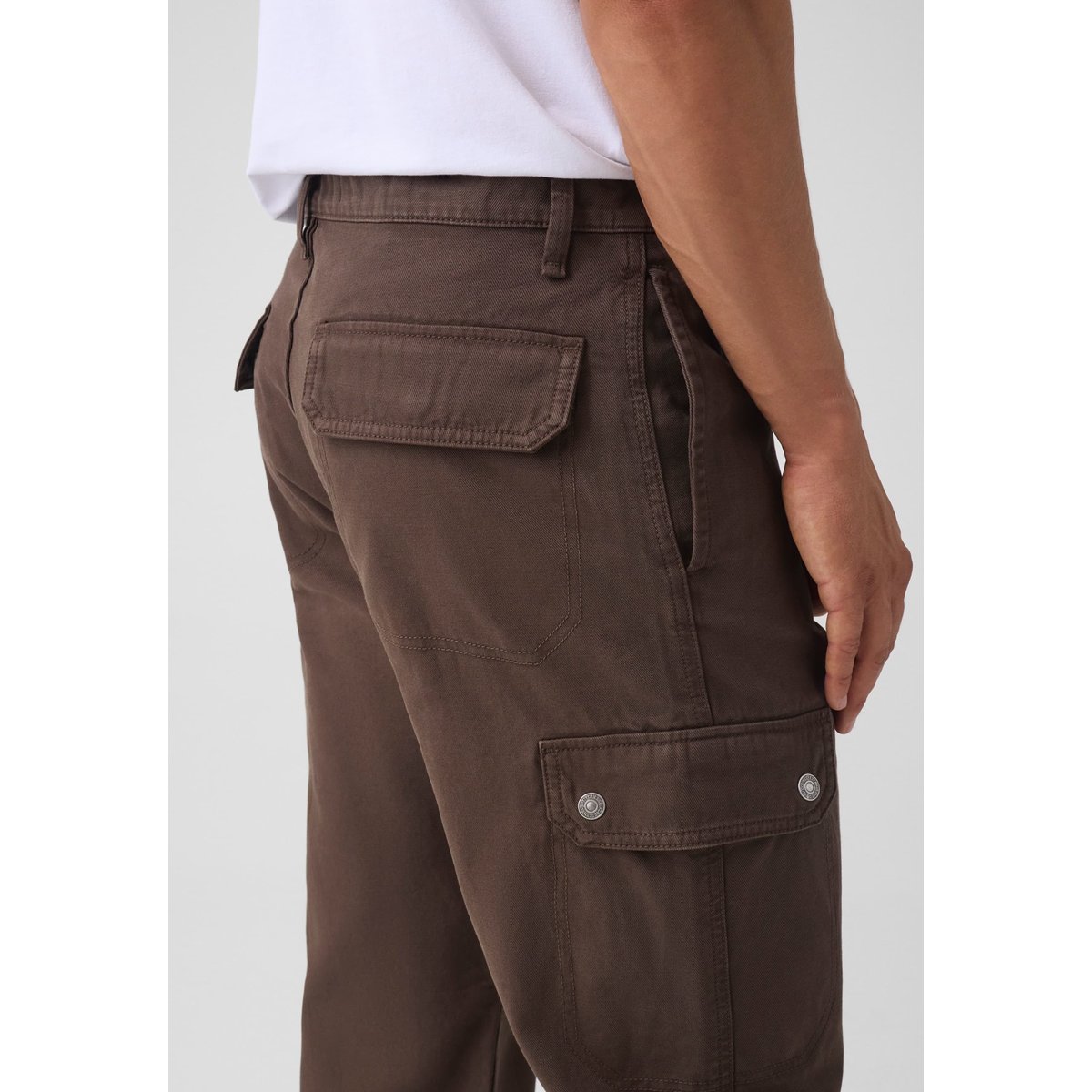 Pantalon Cargo Riviera marron, GUESS