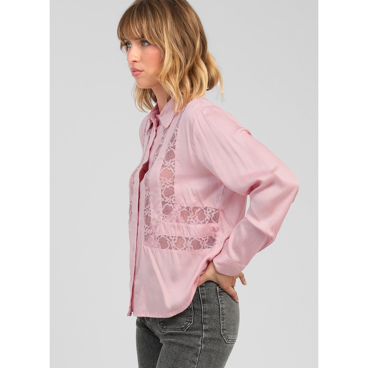 Chemise SARLA rose, AN'GE
