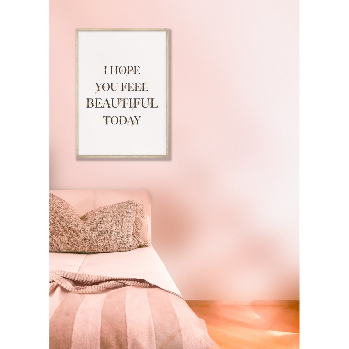 Affiche Beautiful blanc, L'AFFICHERIE