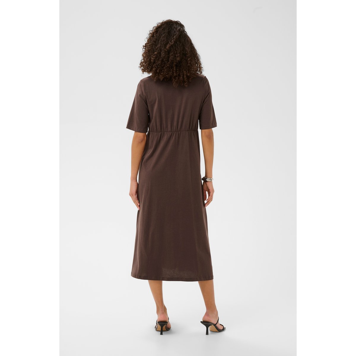 Robe marron chocolate brown, KAFFE