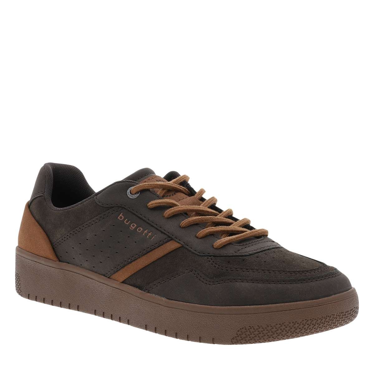 Sneakers talon plat vert, BUGATTI