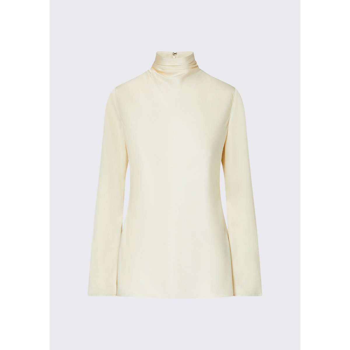 Blouse en satin crème, LIU JO
