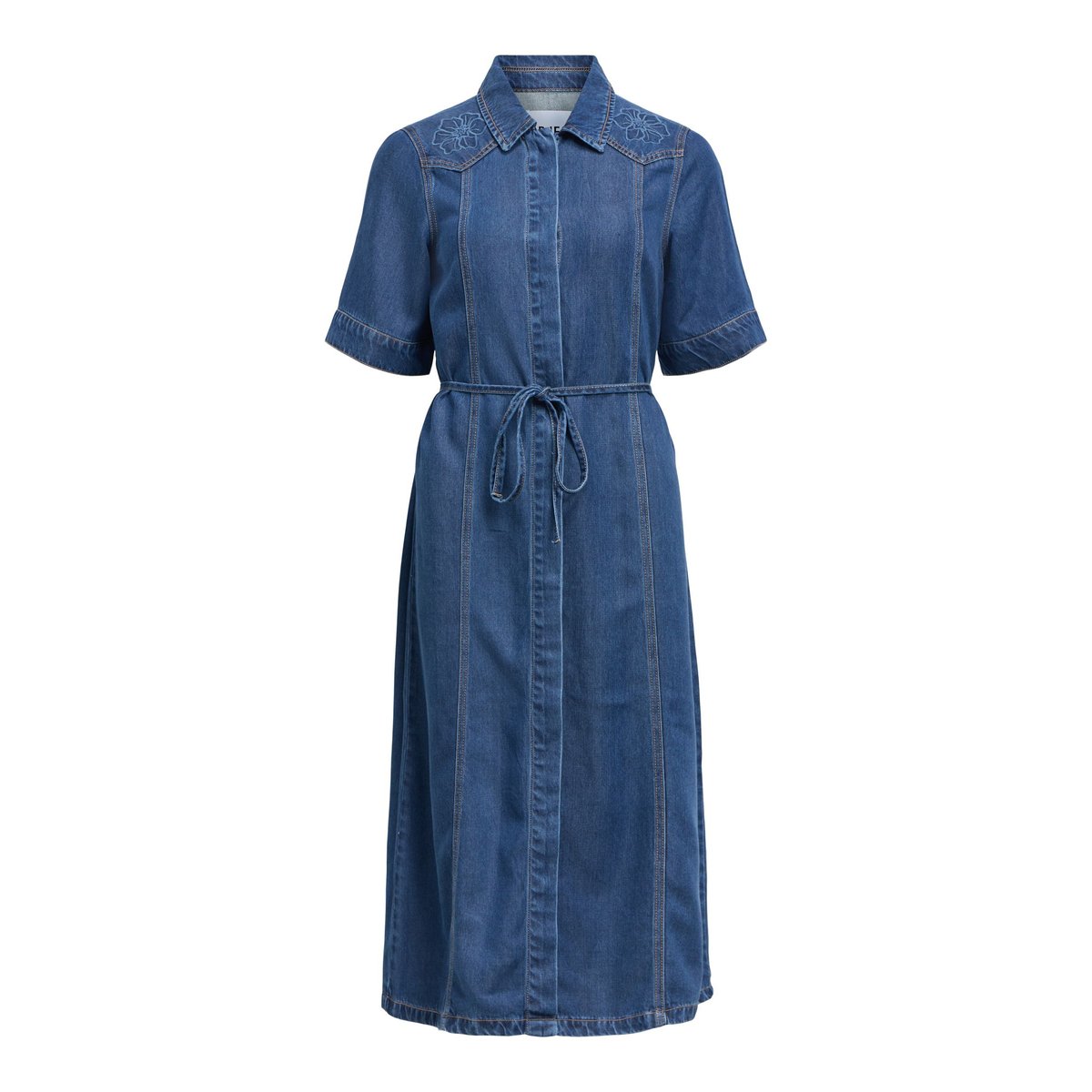 Robe En Jean medium blue denim, OBJECT