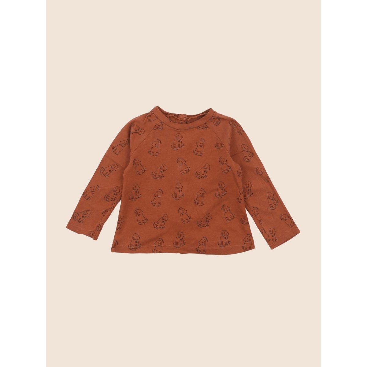 Tee-shirt - Très bon état orange, VERTBAUDET