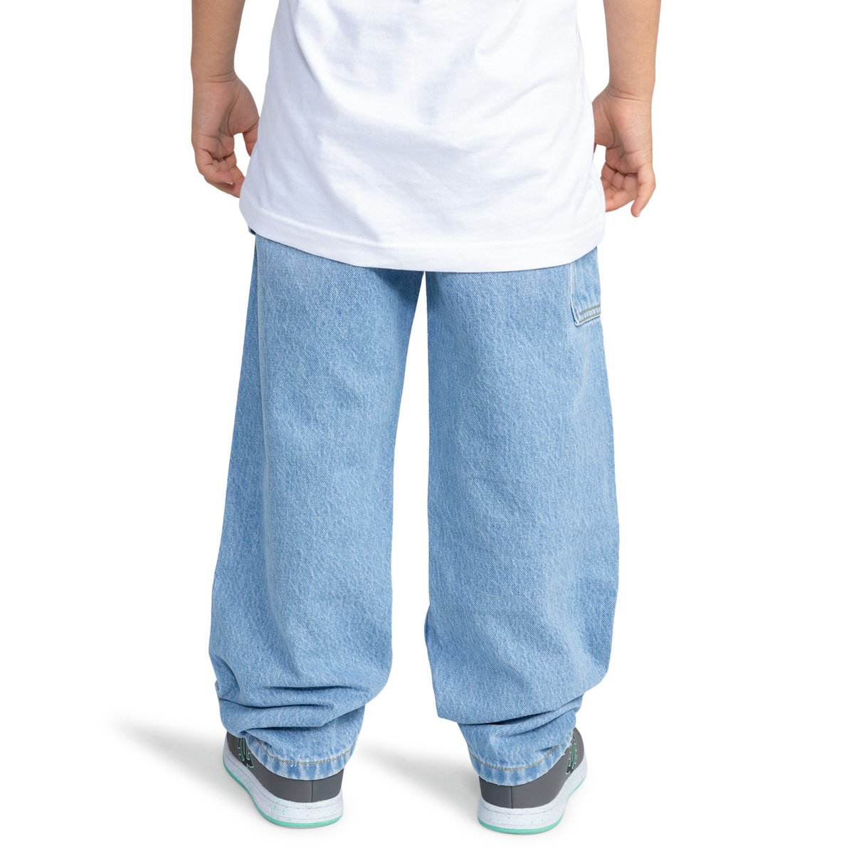 Pantalon en jean WORKER BAGGY CARPENTER. bleu indigo light, DC SHOES