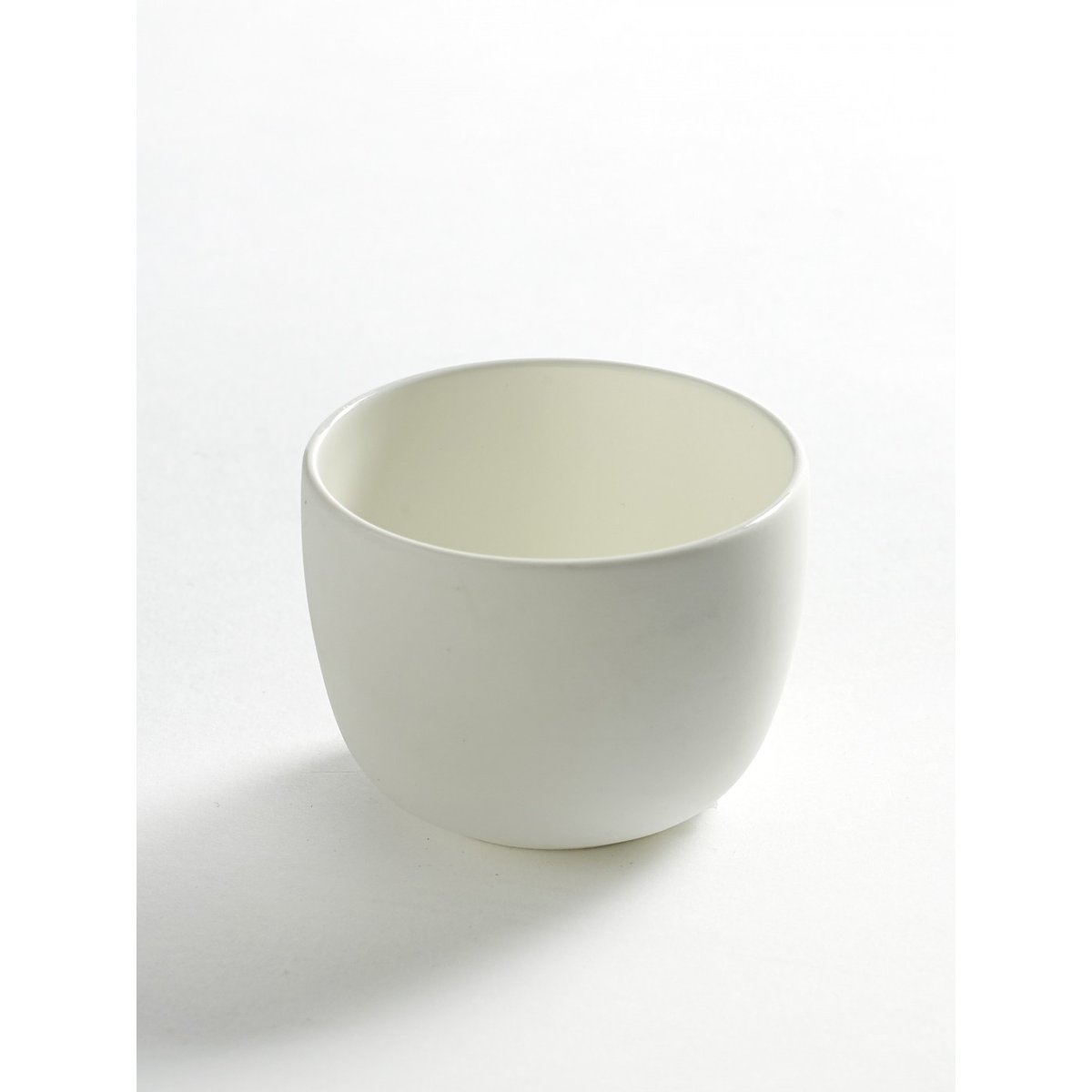 Tasse Blanche à Expresso Diam 6 Base blanc mat à l'extérieur et blanc brillant à l'intérieur, SERAX