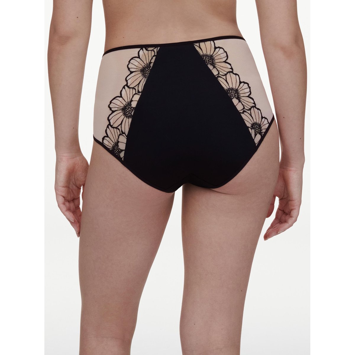 Culotte taille haute LUSH noir / rose pâle, CHANTELLE PULP