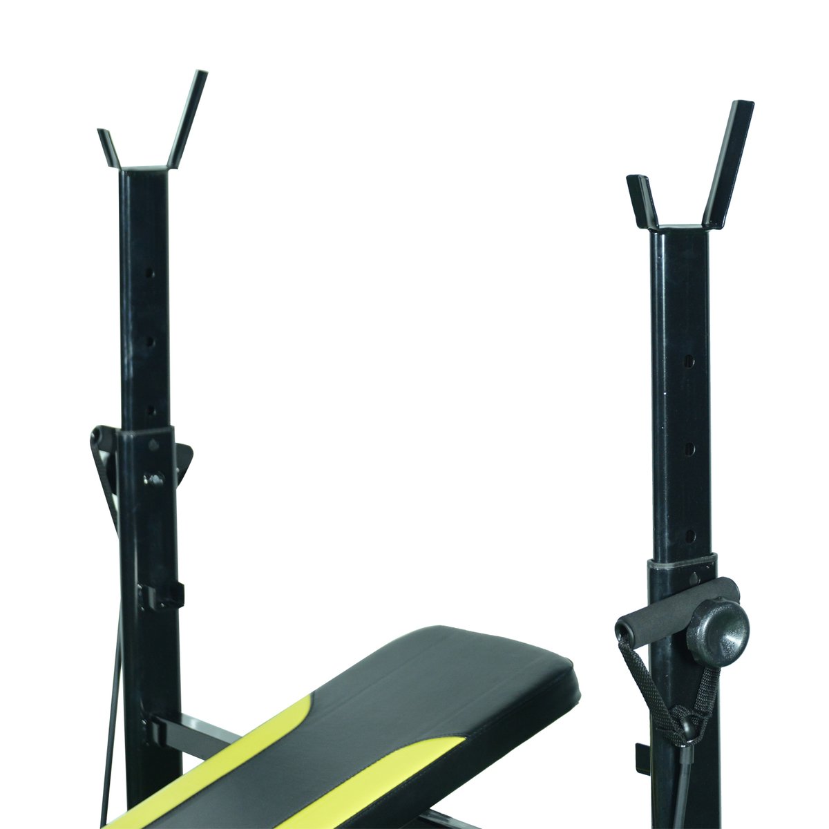 Banc de musculation complet noir, HOMCOM